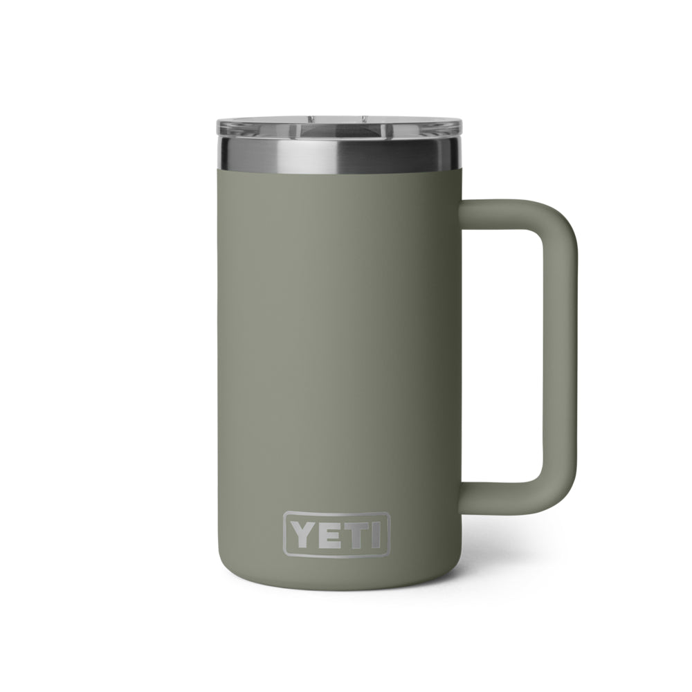 21071509006 TAZA RAMBLER 24oz MUG 2.0 CON CERAMICA TAPA MAGNETICA PAMPA GREEN MARCA YETI