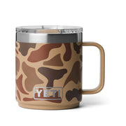 21071509093 TAZA RAMBLER 10oz STK MUG CON CERAMICA TAPA MAGNETICA WETLANDS CAMO MARCA YETI