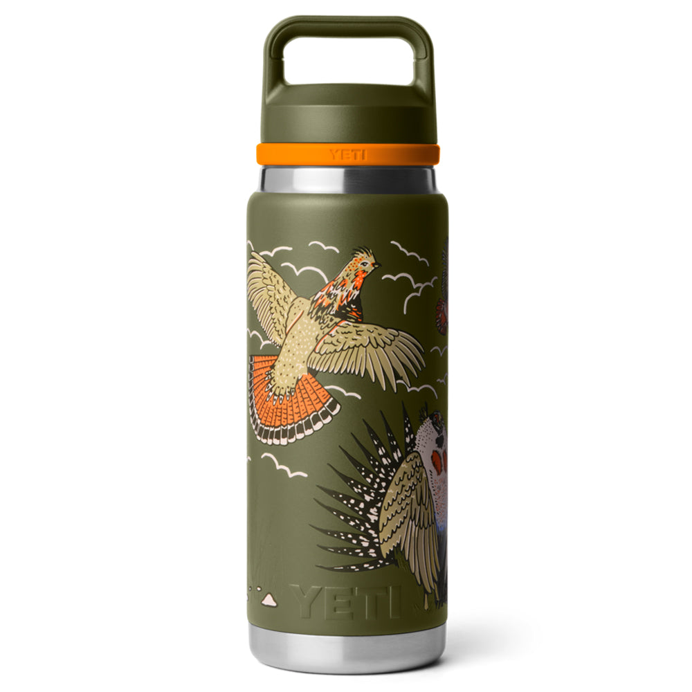 21071509862 TERMO RAMBLER 26oz CHUG CAP UPLAND BIRD OLIVE MARCA YETI