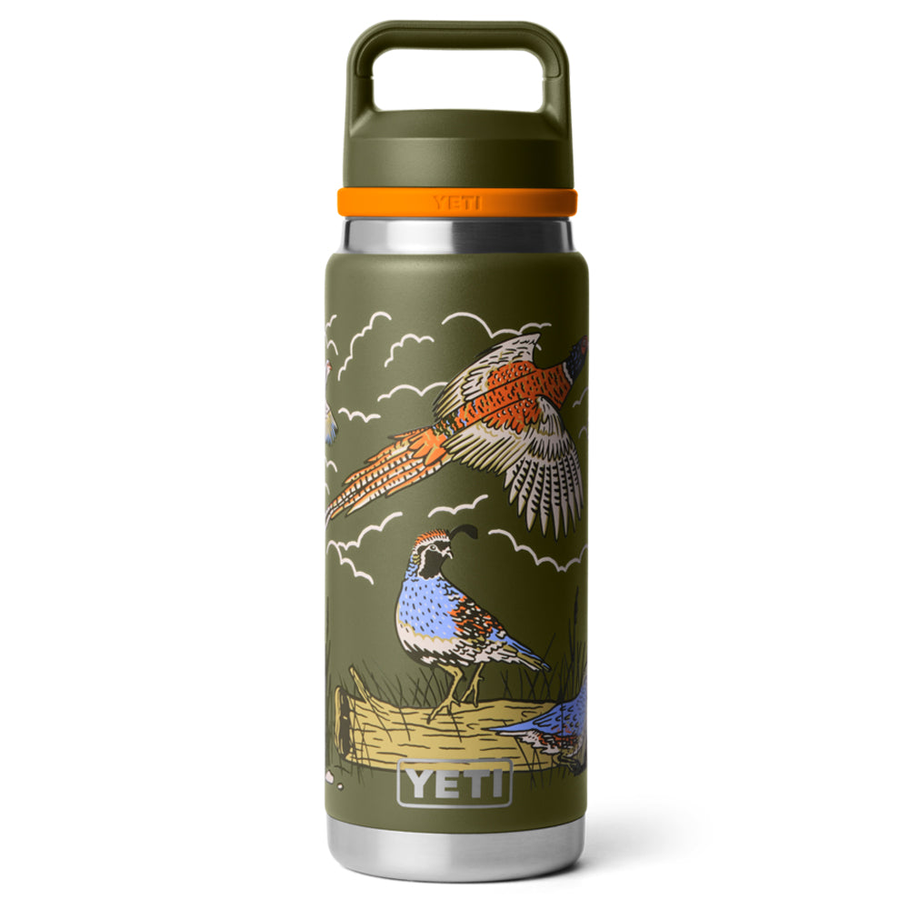 21071509862 TERMO RAMBLER 26oz CHUG CAP UPLAND BIRD OLIVE MARCA YETI