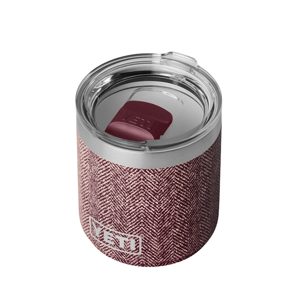 TERMO YETI 10oz LOWBALL 2.0 CON CERAMICA TAPA MAGNETICA RIVERHEAD RED 21071510365