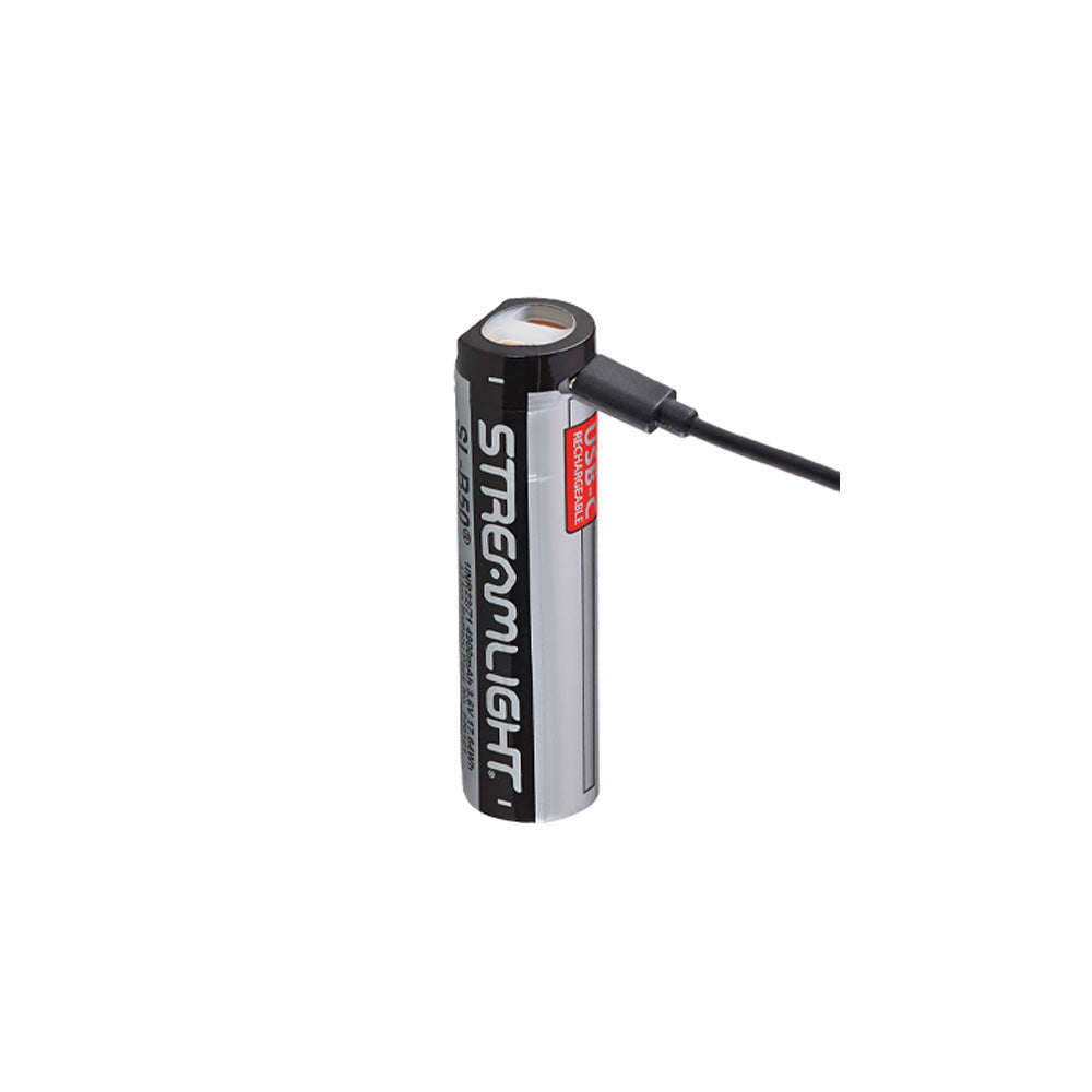 BATERIA STREAMLIGHT RECARGABLE SL-B50 USB PAQUETE CON 2 PZAS 22112