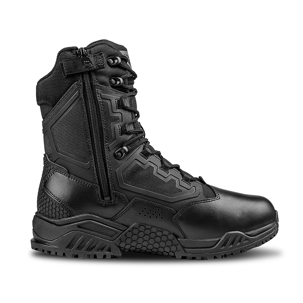 235010-002 BOTA TACTICA BRIGADE 8" CON CIERRE NEGRA MARCA CONDOR