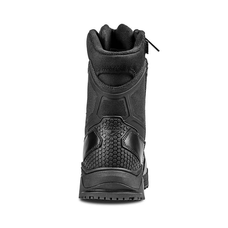 235010-002 BOTA TACTICA BRIGADE 8" CON CIERRE NEGRA MARCA CONDOR