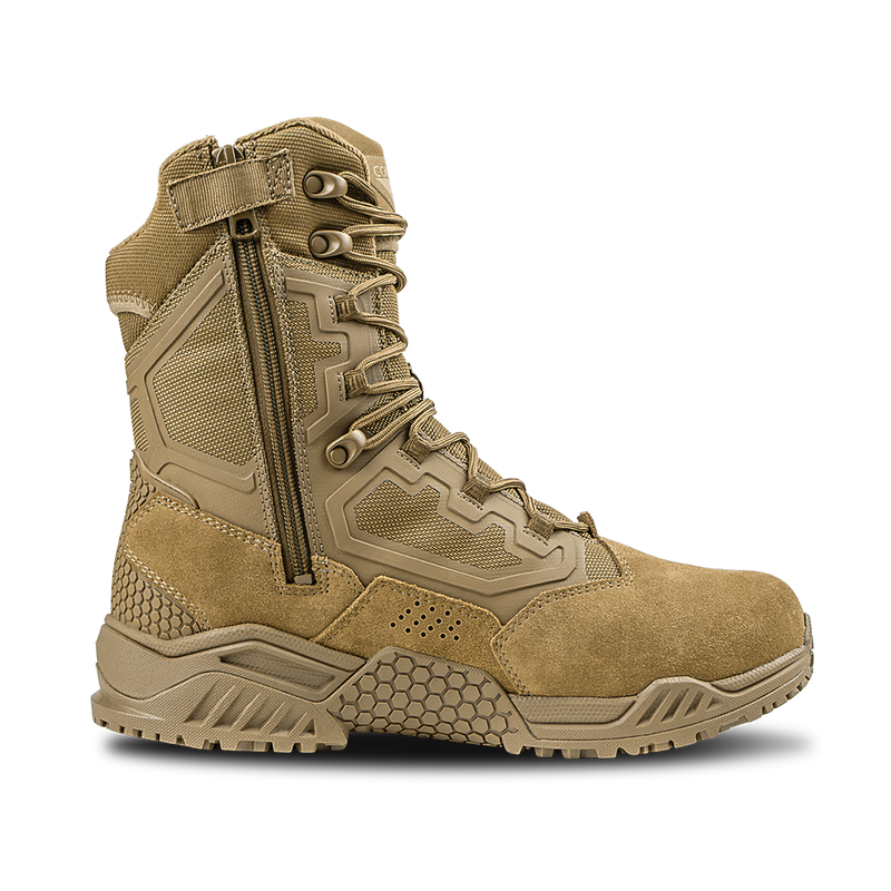 235010-498 BOTA TACTICA BRIGADE 8" CON CIERRE COYOTE MARCA CONDOR