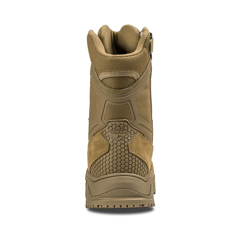 235010-498 BOTA TACTICA BRIGADE 8" CON CIERRE COYOTE MARCA CONDOR