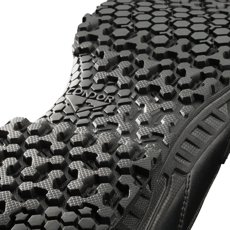 235010-002 BOTA TACTICA BRIGADE 8" CON CIERRE NEGRA MARCA CONDOR