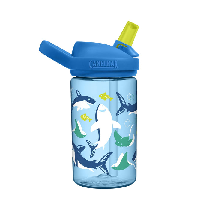 2472402041 BOTELLA EDDY+KIDS 14oz TRITAN SHARKS AND RAYS MARCA CAMELBAK