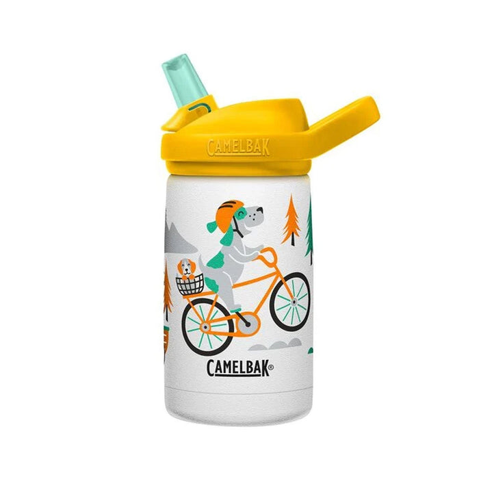 2665107035 BOTELLA TERMICA EDDY+KIDS 12oz SST BIKING DOGS MARCA CAMELBAK