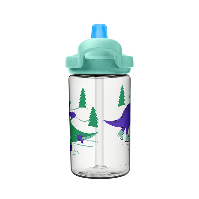 2689112141 BOTELLA EDDY+KIDS 14oz TRITAN ICE SKATING DINOS MARCA CAMELBAK