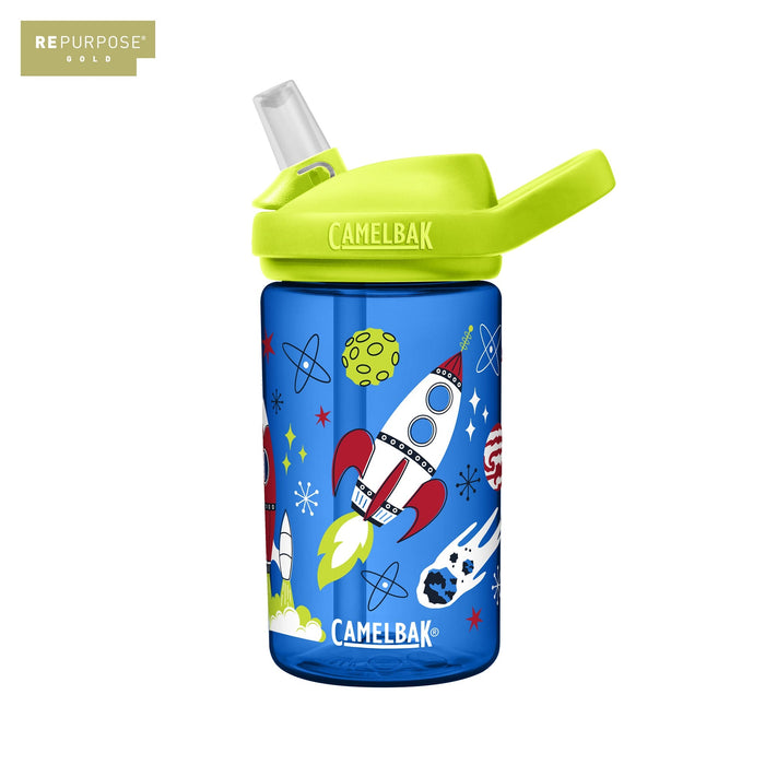 2689403041 BOTELLA EDDY+KIDS 14oz TRITAN RETRO ROCKETS MARCA CAMELBAK