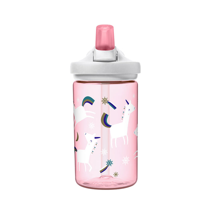 2689603141  BOTELLA EDDY+KIDS 14oz TRITAN SNOWFLAKE UNICORN MARCA CAMELBAK