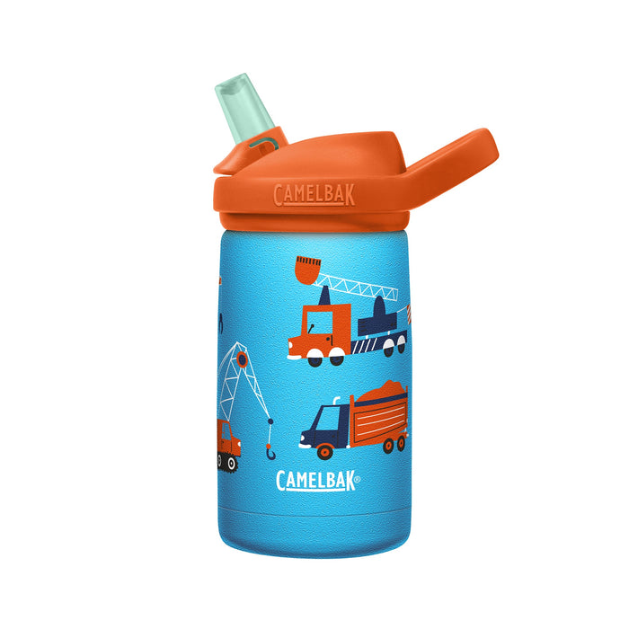 2752402035 BOTELLA TERMICA EDDY+KIDS 12oz SST CONSTRUCTION AND CRANES MARCA CAMELBAK