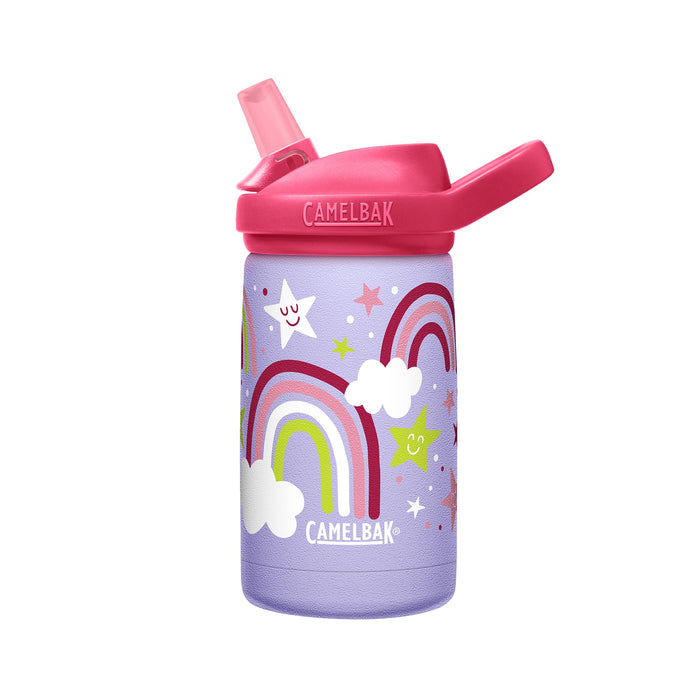 2752502035 BOTELLA TERMICA EDDY+KIDS 12oz SST RAINBOW STARS MARCA CAMELBAK