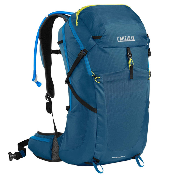 2812401000 MOCHILA DE HIDRATACION FOURTEENER 32 100oz GIBRATAL NAVY/SUMMER LIME MARCA CAMELBAK