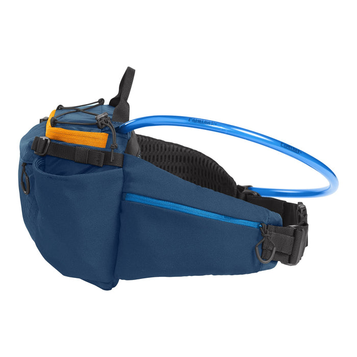 2815401000 CANGURERA M.U.L.E. WAIST PACK 50oz GIBRALTAR MARINO/NARANJA MARCA CAMELBAK