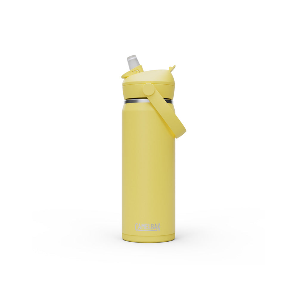 2857701060 BOTELLA THRIVE FLIP STRAW 600ml YELLOW BLOOM MARCA CAMELBAK