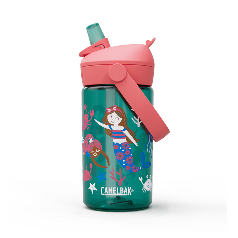 2860305041 BOTELLA THRIVE FLIP STRAW KIDS TRITAN 400ml MERMAID FRIENDS MARCA CAMELBAK