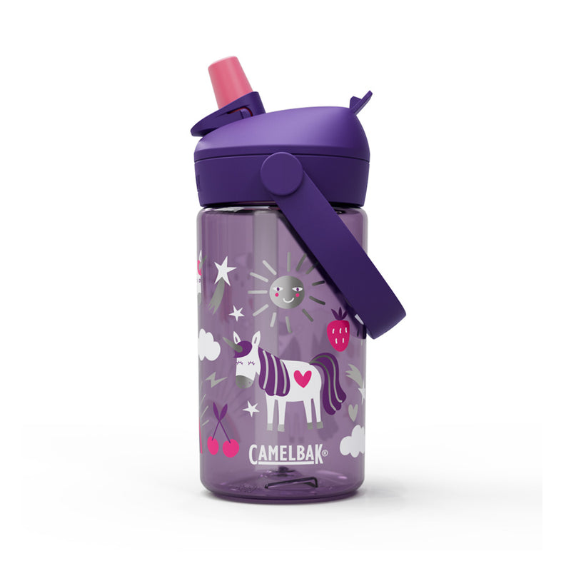 2860502041 BOTELLA THRIVE FLIP STRAW KIDS TRITAN 400ml UNICORN PARTY MARCA CAMELBAK