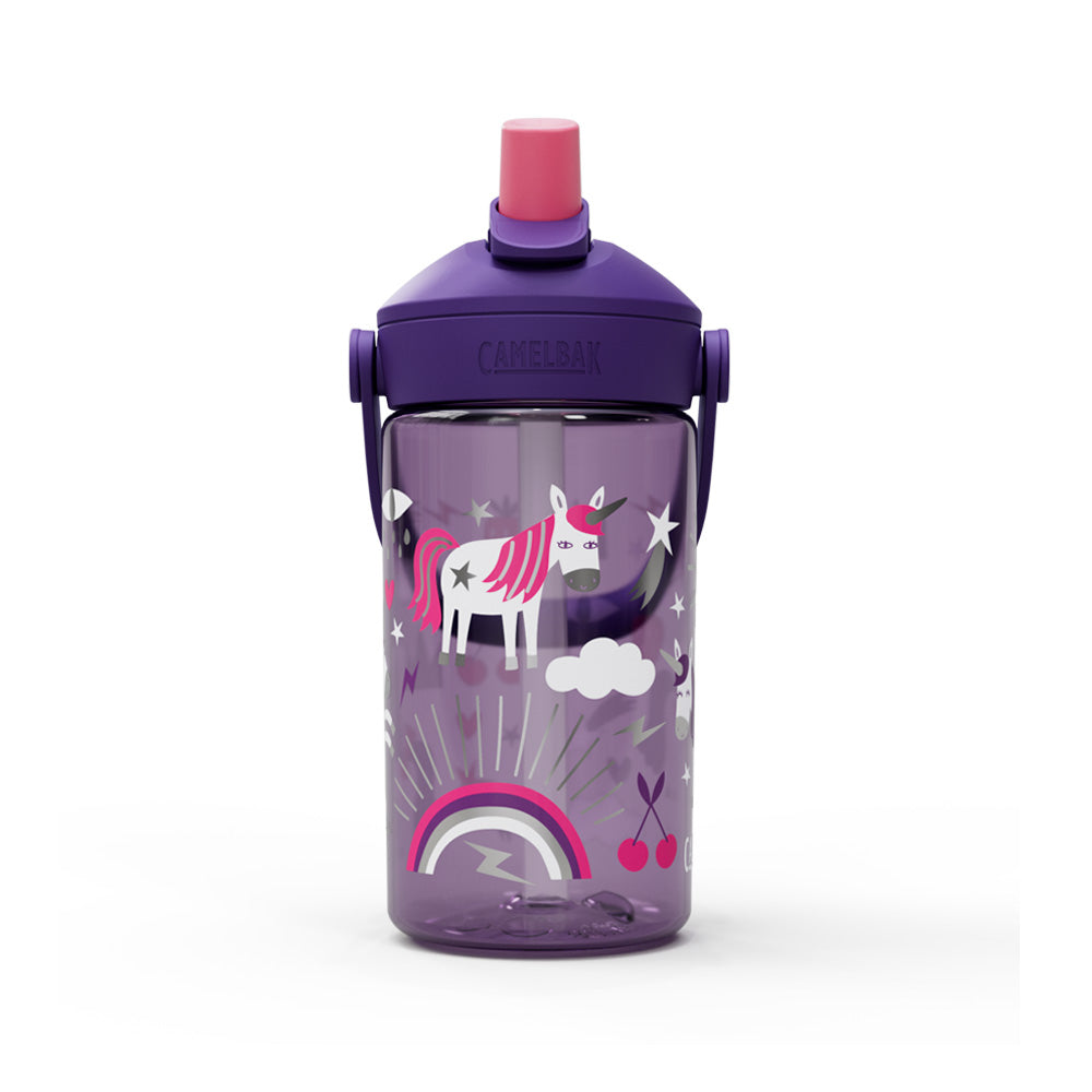 2860502041 BOTELLA THRIVE FLIP STRAW KIDS TRITAN 400ml UNICORN PARTY MARCA CAMELBAK