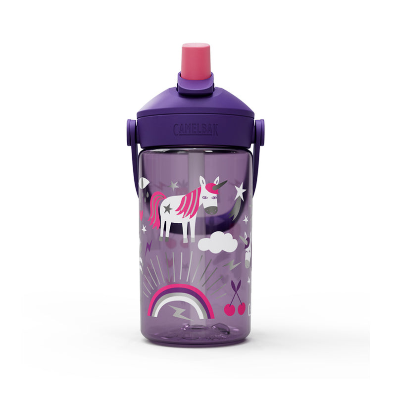 2860502041 BOTELLA THRIVE FLIP STRAW KIDS TRITAN 400ml UNICORN PARTY MARCA CAMELBAK