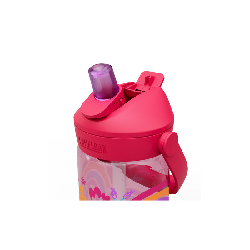 2860601041 BOTELLA THRIVE FLIP STRAW KIDS TRITAN 400ml RAINBOW FLORAL MARCA CAMELBAK