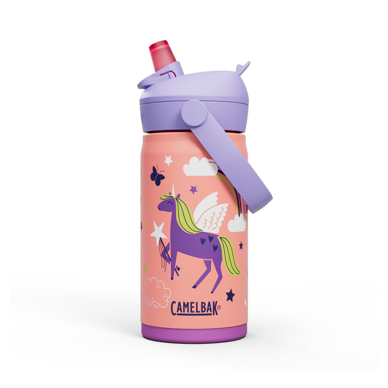 2861601035 BOTELLA THRIVE FLIP STRAW KIDS 350ml MAGIC UNICORNS MARCA CAMELBAK