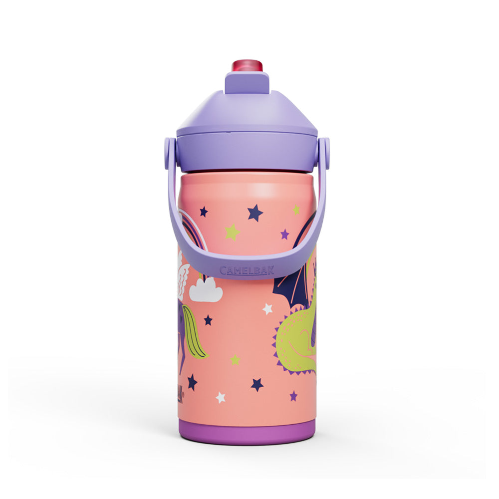 2861601035 BOTELLA THRIVE FLIP STRAW KIDS 350ml MAGIC UNICORNS MARCA CAMELBAK