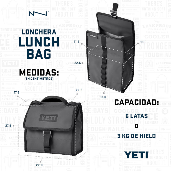 18060131342 LONCHERA DAYTRIP BAG AGAVE TEAL MARCA YETI