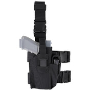 FUNDA PIERNERA CONDOR TACTICAL NEGRA TLH-002