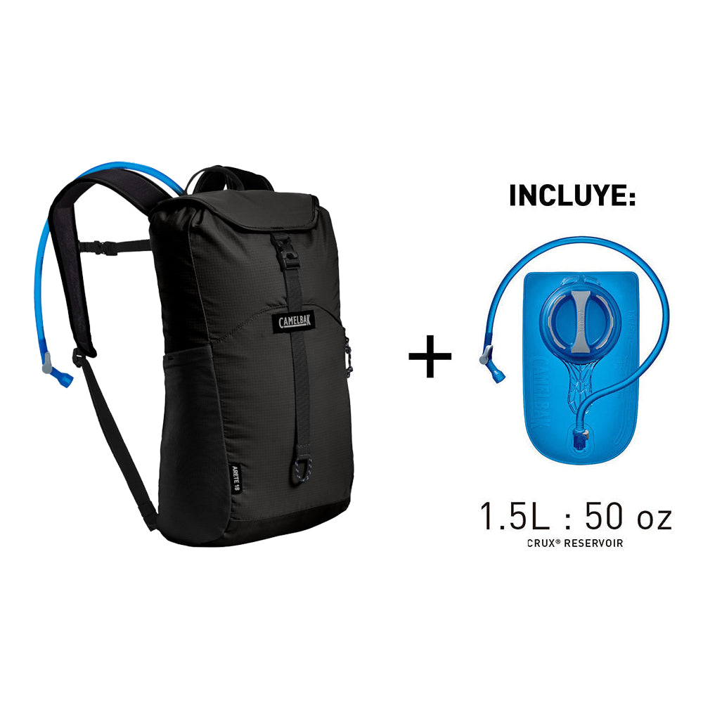 3032001000 MOCHILA DE HIDRATACION ARETE 18 50oz NEGRA MARCA CAMELBAK