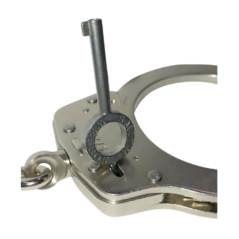 ESPOSAS DE MANOS SMITH & WESSON M100 NIQUEL 350103