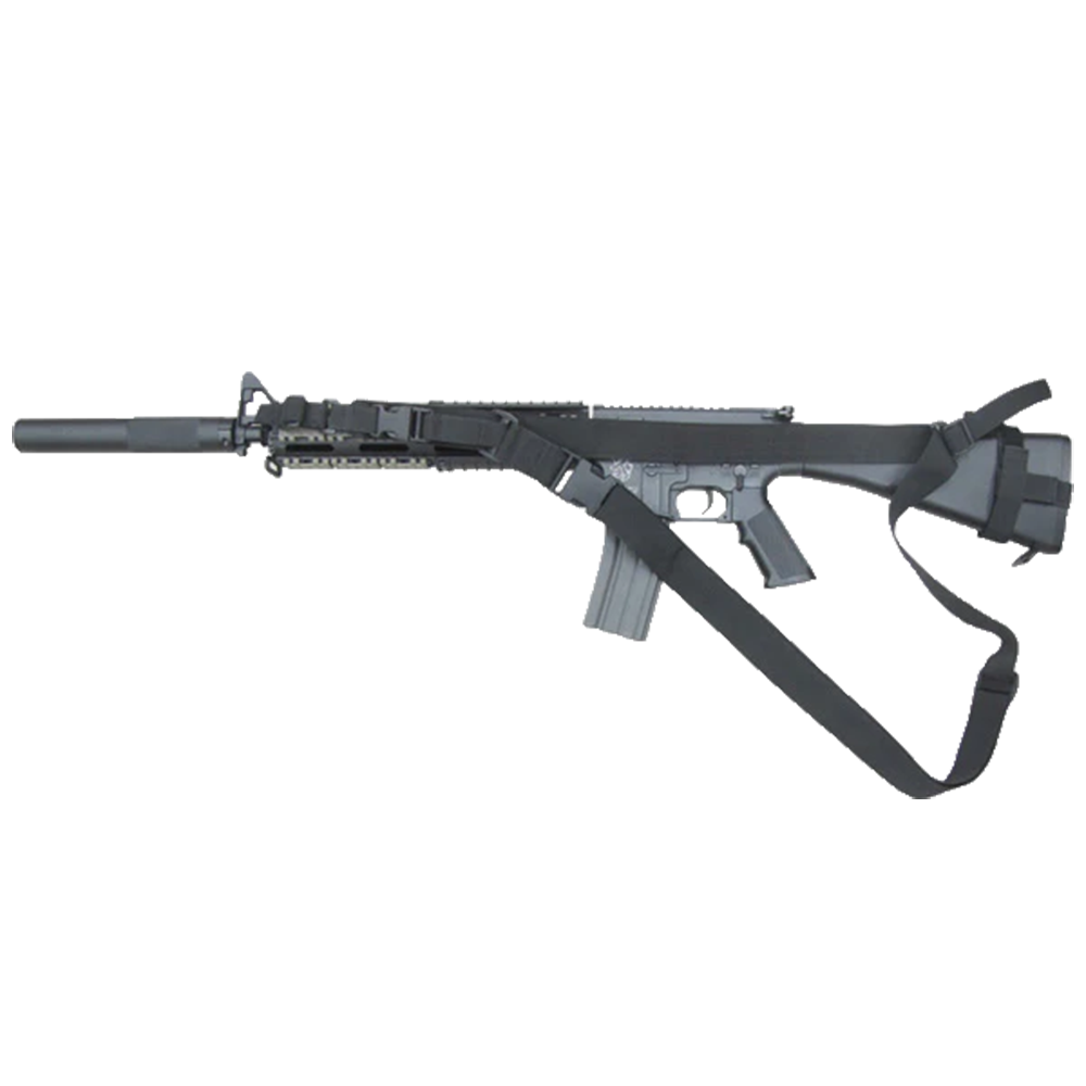 PORTA FUSIL CONDOR THREE POINT SLING NEGRO 3PS-002
