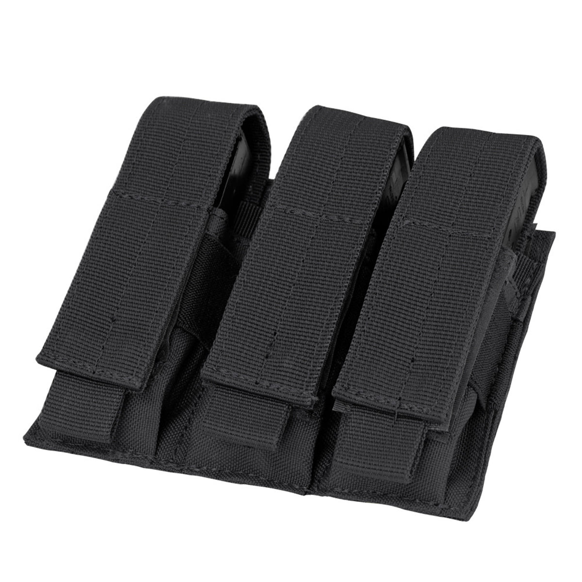 PORTA CARGADOR CONDOR TRIPLE PARA PISTOLA NEGRO MA52-002