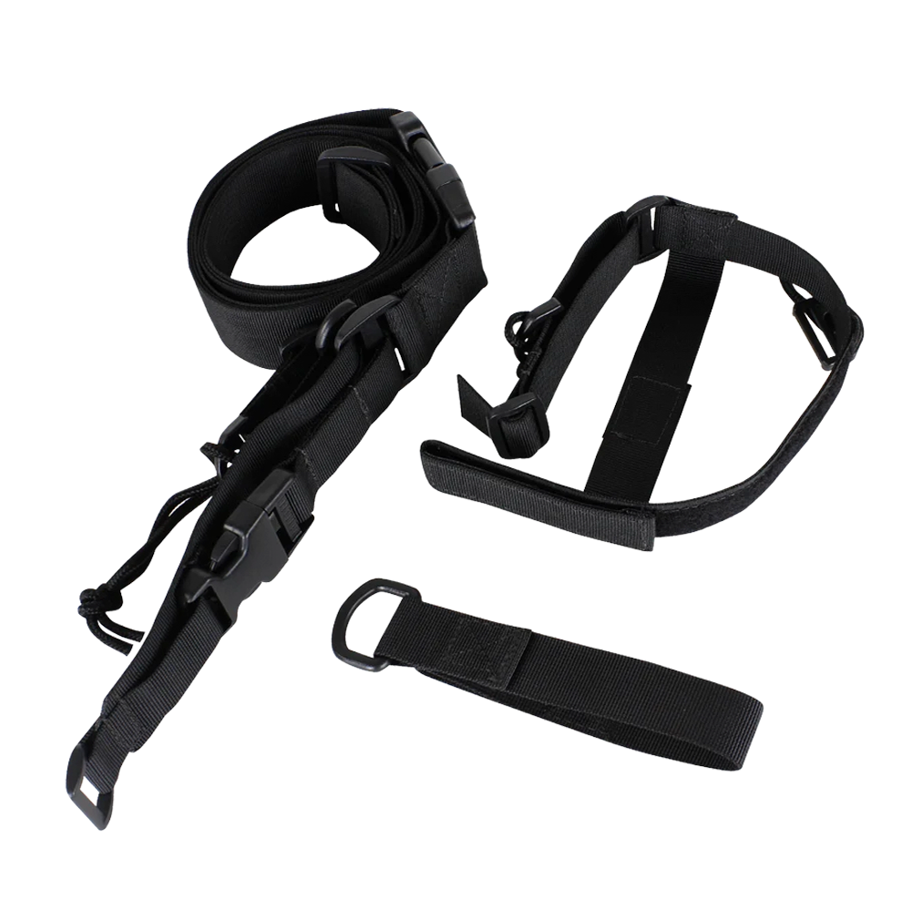 PORTA FUSIL CONDOR THREE POINT SLING NEGRO 3PS-002