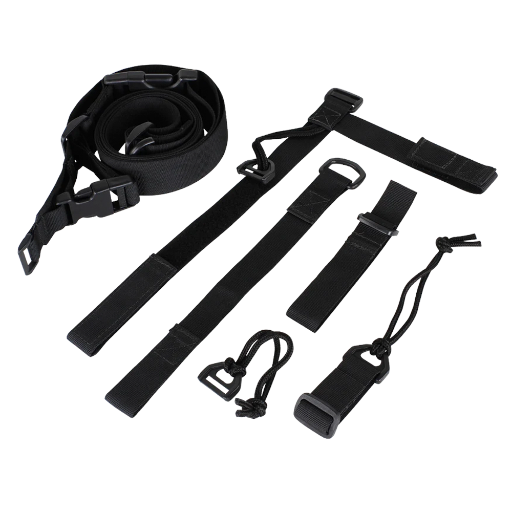 PORTA FUSIL CONDOR THREE POINT SLING NEGRO 3PS-002