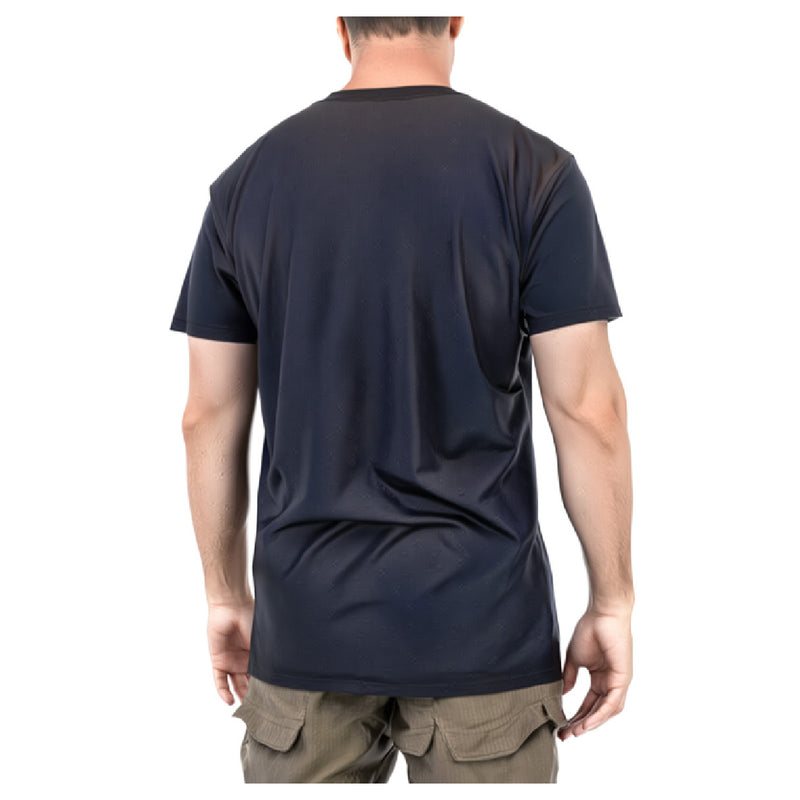 40016-724 PLAYERA 100% ALGODÓN MARINO MARCA 5.11 TACTICAL PAQUETE CON 3 PIEZAS