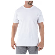 PLAYERA 5.11 TACTICAL 100% ALGODÓN BLANCA PAQUETE CON 3 PIEZAS