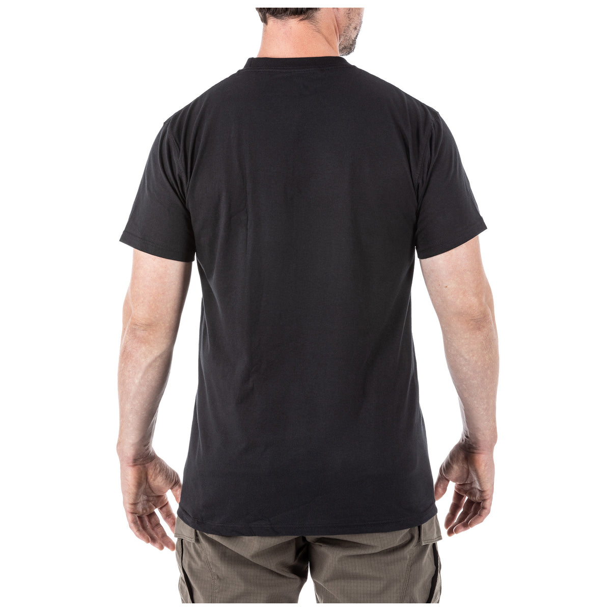 PLAYERA 5.11 TACTICAL 100% ALGODÓN NEGRA PAQUETE CON 3 PIEZAS