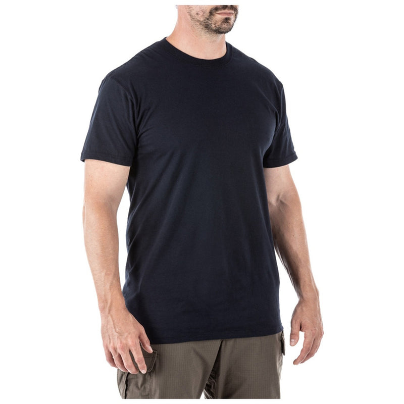 40016-724 PLAYERA 100% ALGODÓN MARINO MARCA 5.11 TACTICAL PAQUETE CON 3 PIEZAS