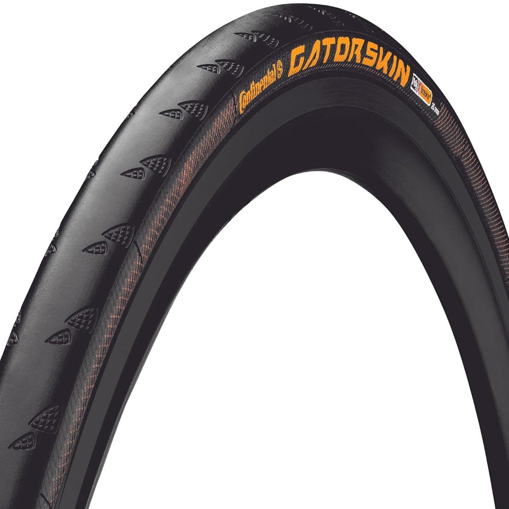LLANTA CONTINENTAL GATORSKIN PLEGABLE RUTA 700X25C NEGRO 414503