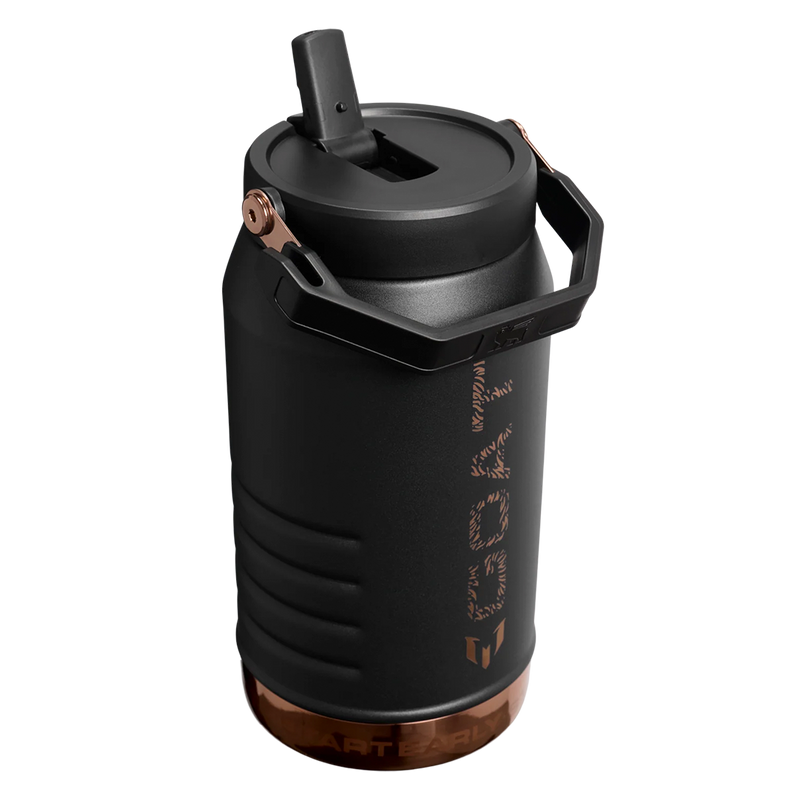 48280PT TERMO ICEFLOW FLIP STRAW JUG 64oz MESSI NEGRO GOAT MARCA STANLEY