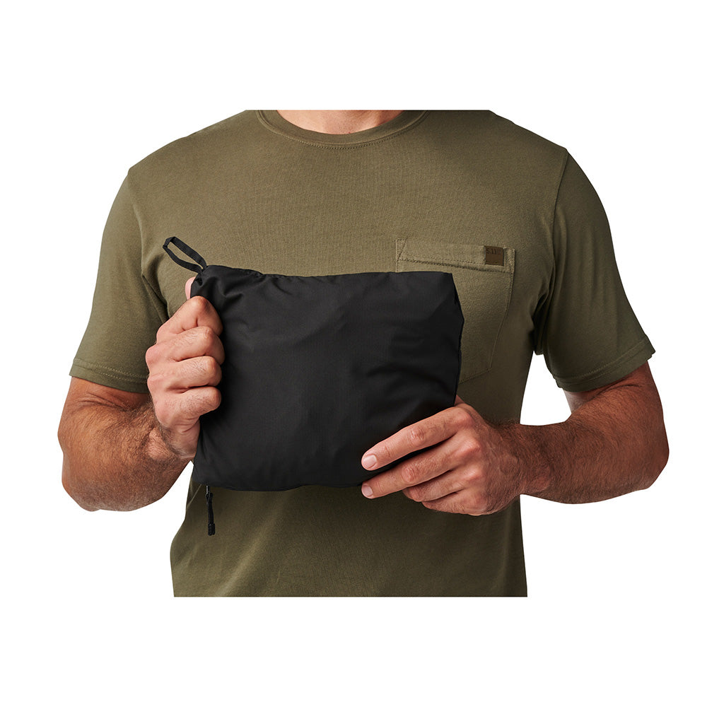 CHAMARRA 5.11 TACTICAL RADAR PACKABLE NEGRA