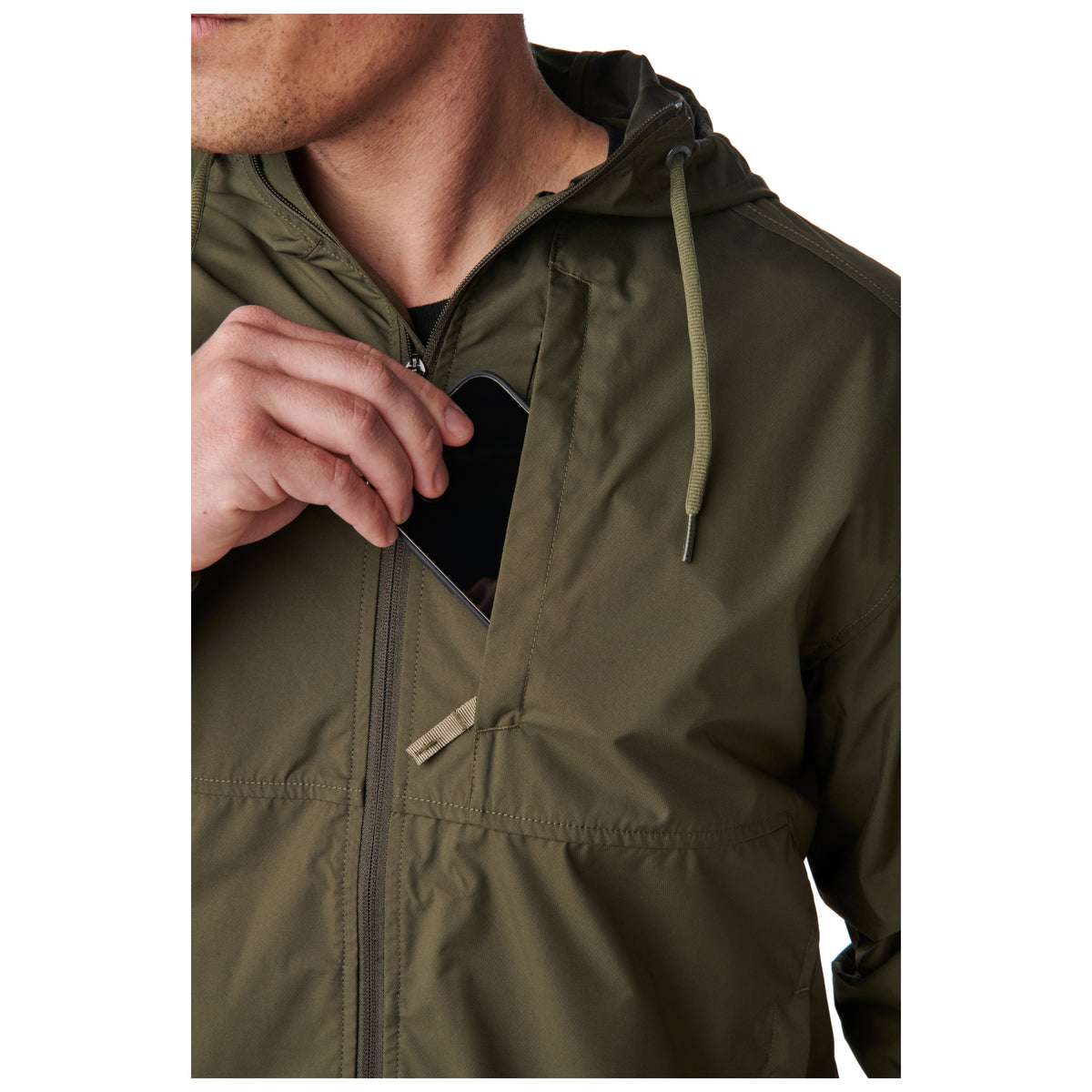 CHAMARRA 5.11 TACTICAL RADAR PACKABLE RANGER GREEN