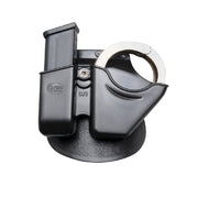 COMBO FOBUS PORTA CARGADOR + PORTA ESPOSAS 9mm CU9
