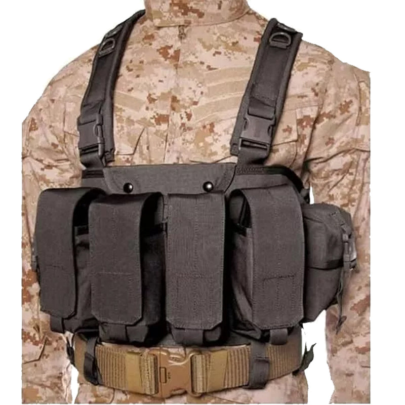 55CO00BKA ARNES COMANDO NEGRO PARA PECHO MARCA BLACKWAHK