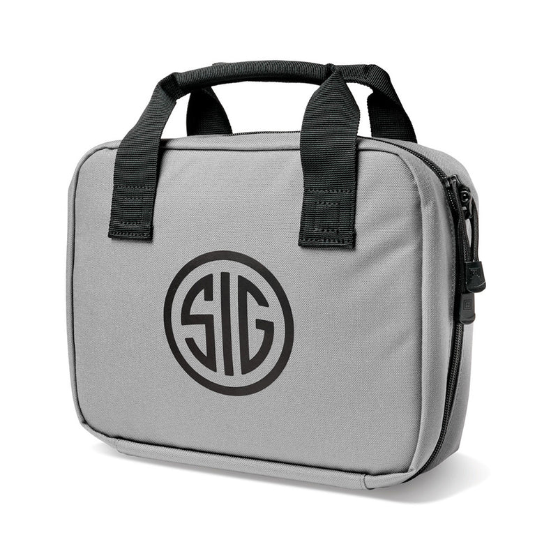56444SGABR-037 ESTUCHE DOBLE PARA PISTOLA GRIS MEDIO MARCA 5.11