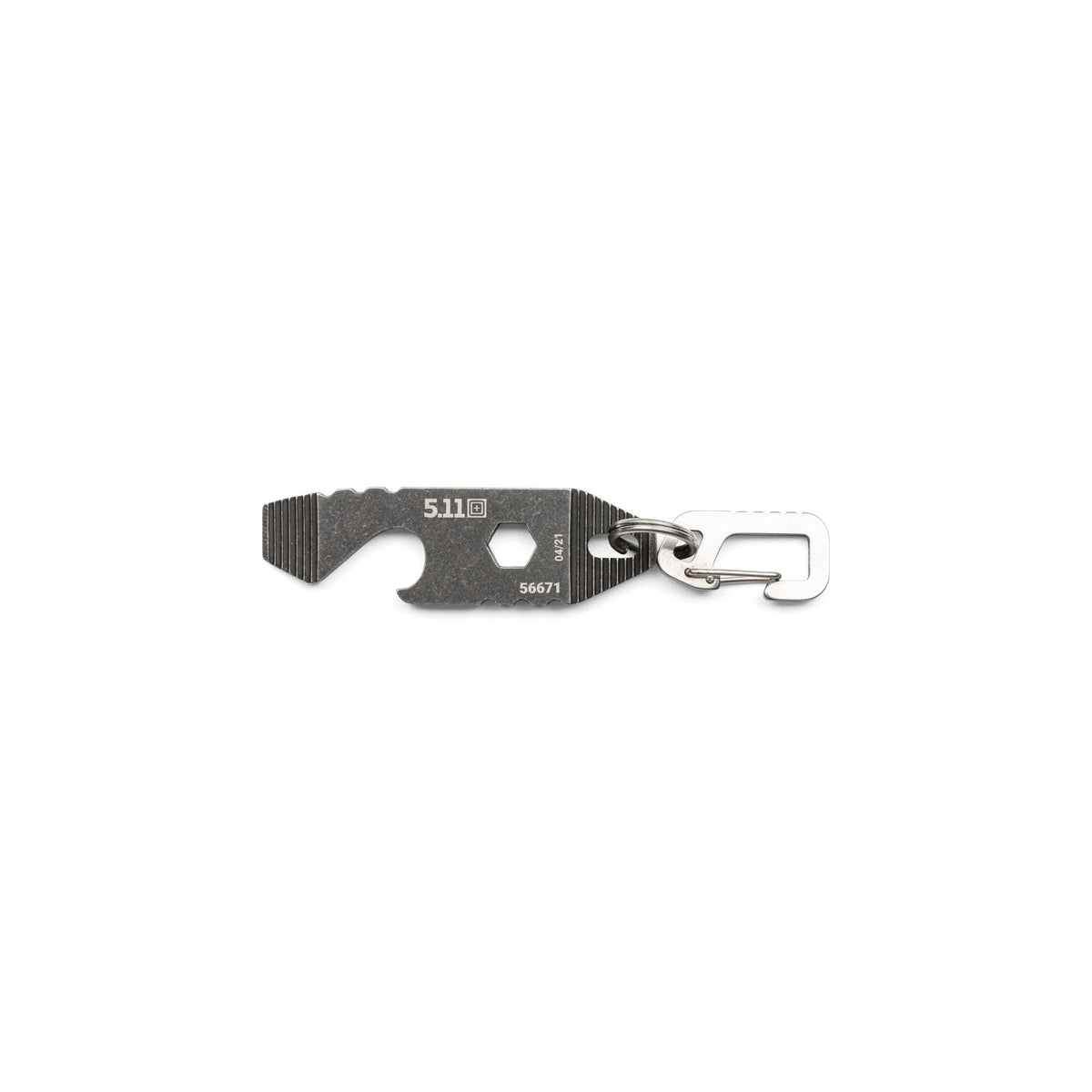 LLAVERO CON DESTAPADOR 5.11 TACTICAL EDT PRY GRIS METÁLICO 56671-032