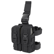 PORTA CARGADOR CONDOR DROP LEG M4 NEGRO MA65-002