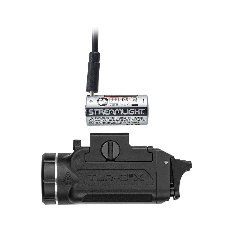 59101 LAMPARA PARA ARMA TLR-3X USB CON BATERIAS SL-B9 NEGRA MARCA STREAMLIGHT